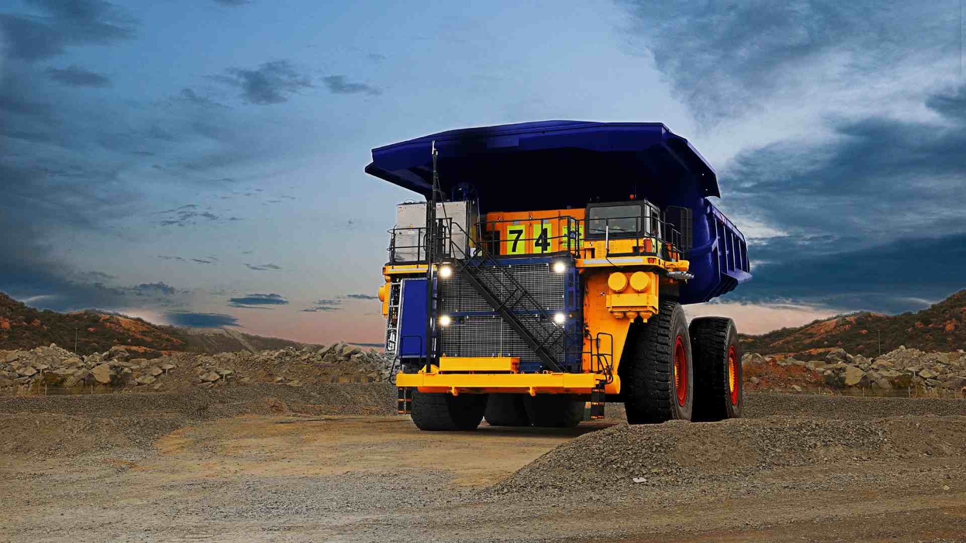 Ein elektrisches Nutzfahrzeug mit ABB Technik an Bord