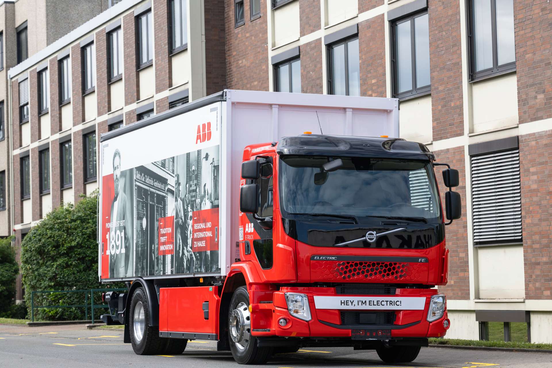 Der E-Truck von ABB.