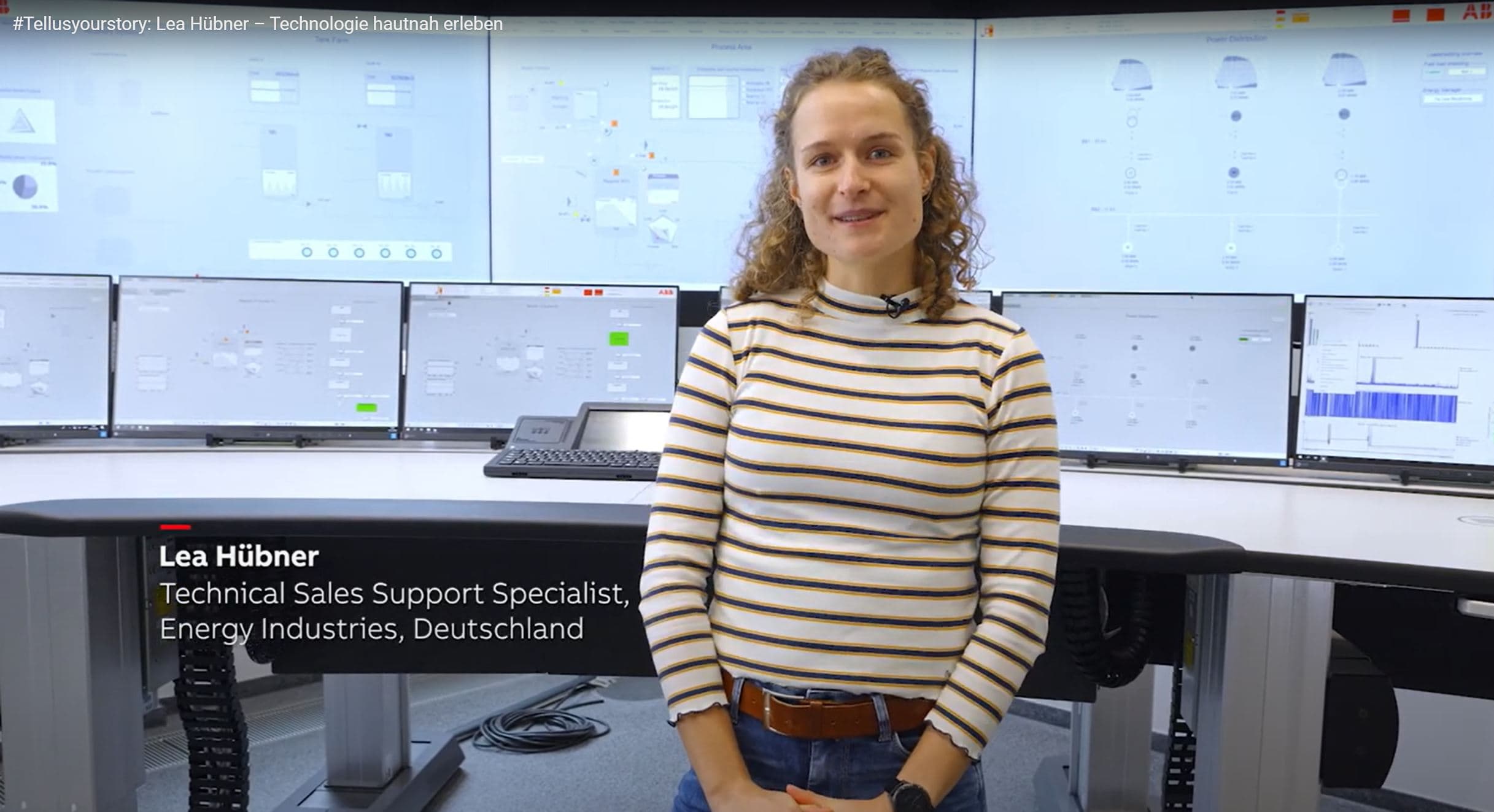 Lea Hübner, Technical Sales Support Specialist, Energy Industries, ABB Deutschland.