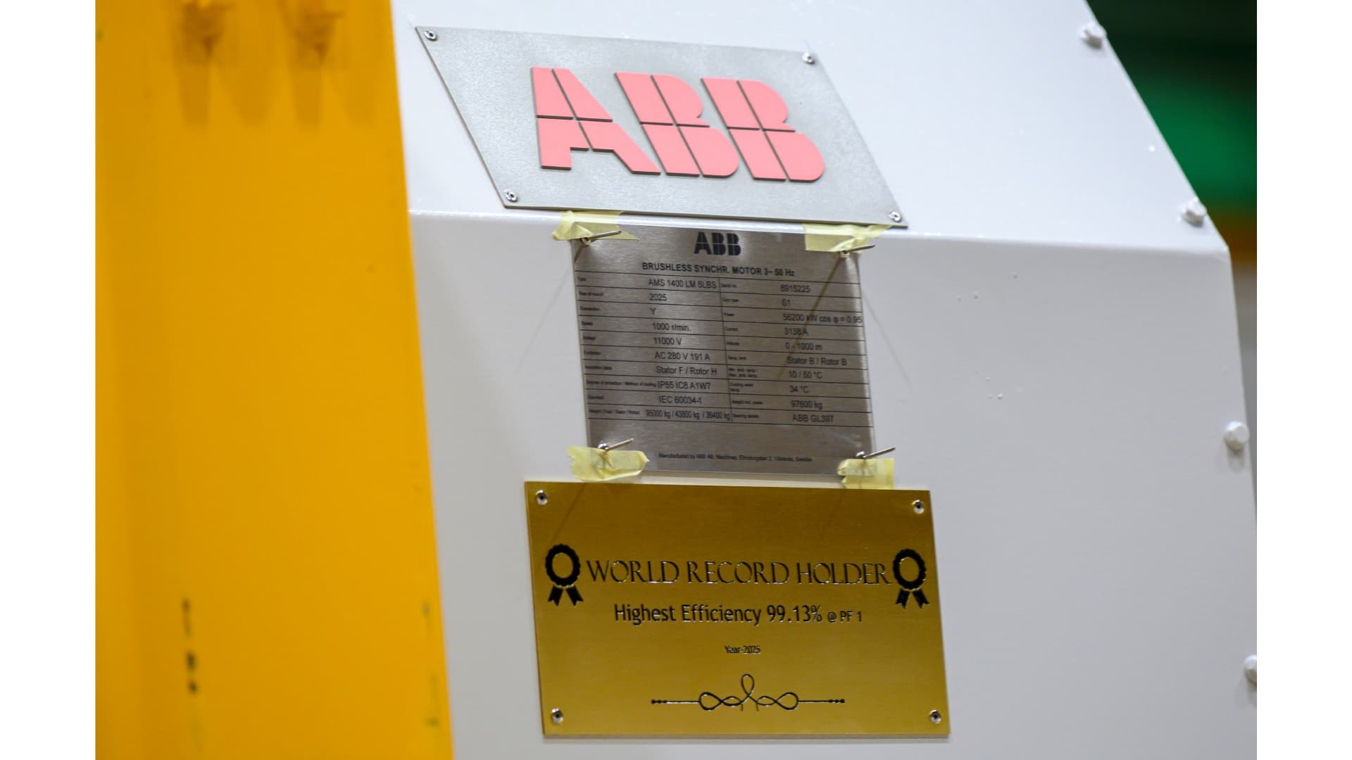 ABB-Effizienz-Weltrekord-Synchronmotor