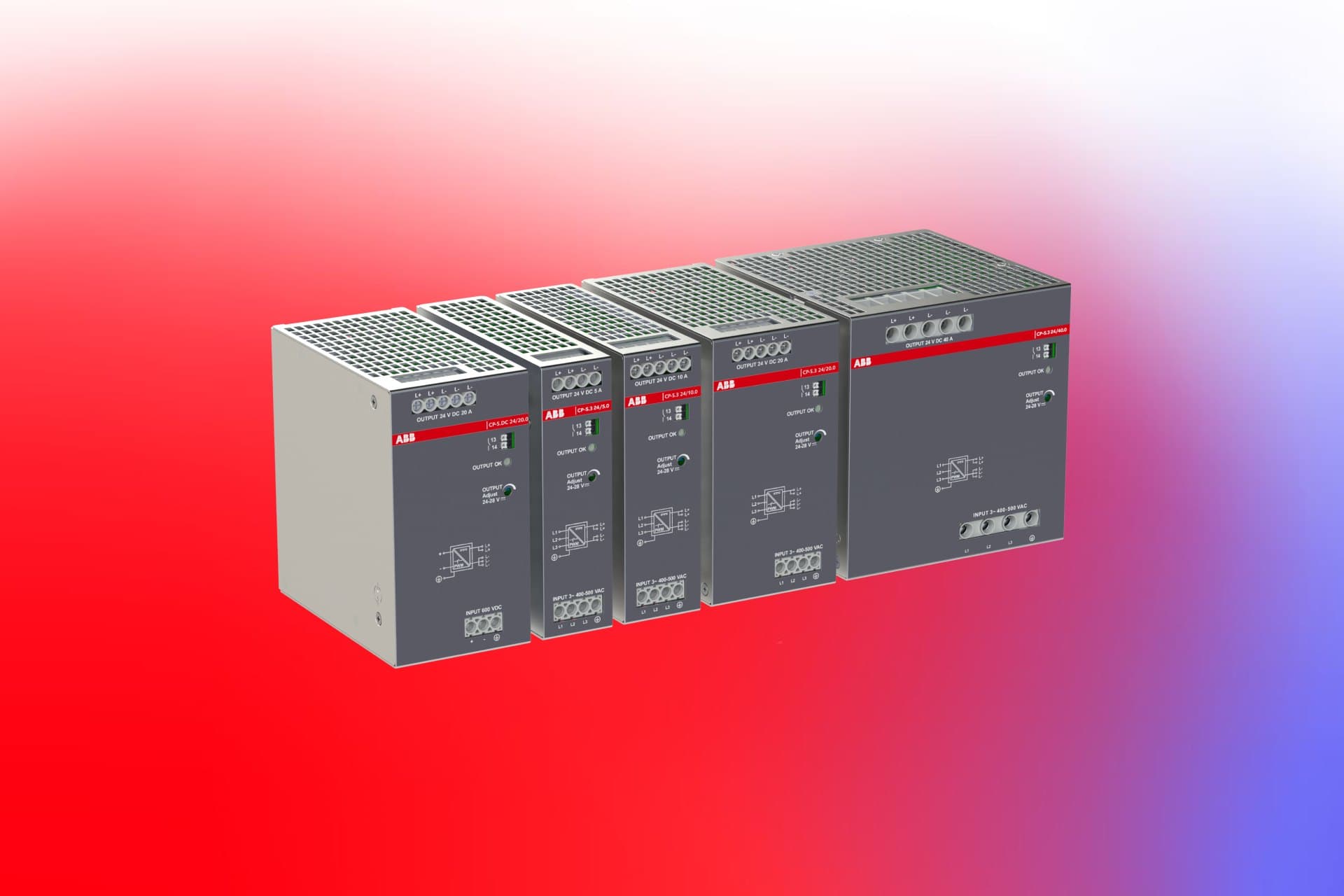 ABB-Netzteile CP-S.3 und CP-S.DC