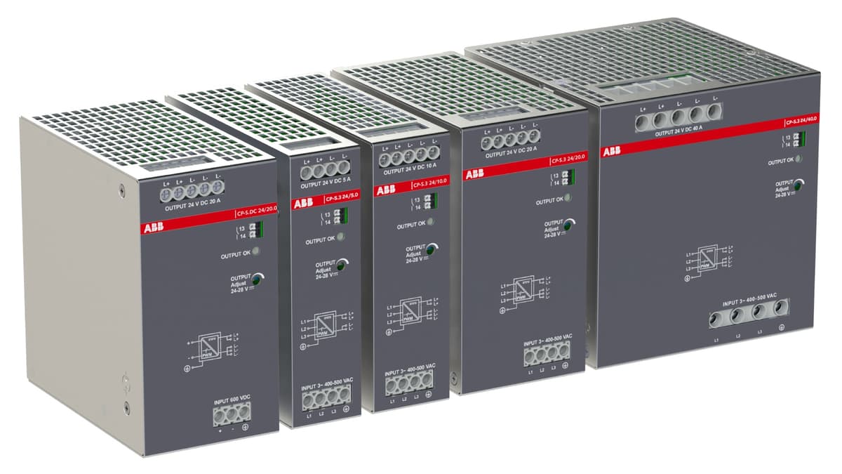 ABB-Netzteile CP-S.3 und CP-S.DC