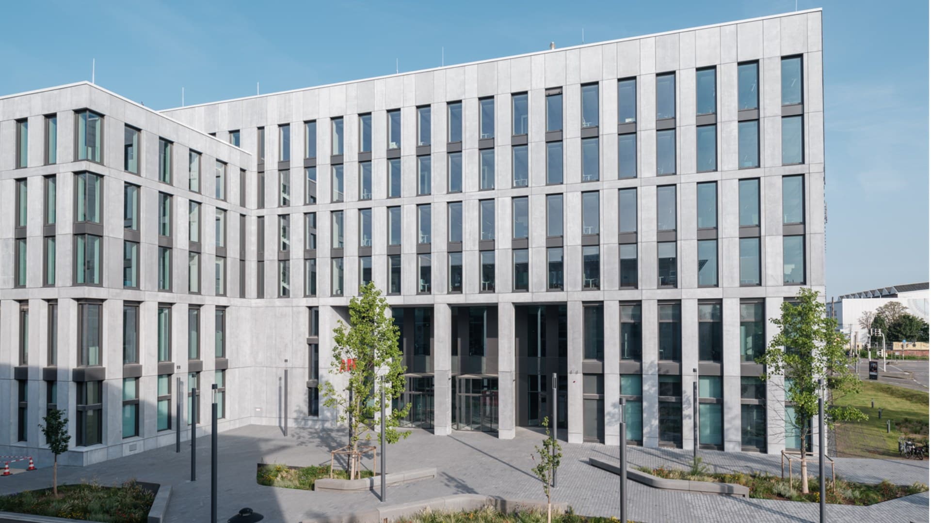 Der Campus des Elektrokonzerns ABB in Mannheim.
