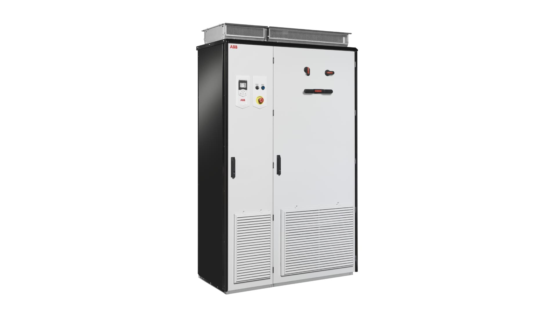 ABB-Frequenzumrichter ACS880-17: Rückspeisefähiges Single-Drive-Schrankgerät mit aktiver Einspeiseeinheit, das den Pump- und Generatorbetrieb im StEnSea-Unterwasser-Energiespeichersystem regelt. Das Gerät sorgt für bidirektionalen Energiefluss und geringe Oberschwingungen. (Quelle: ABB)