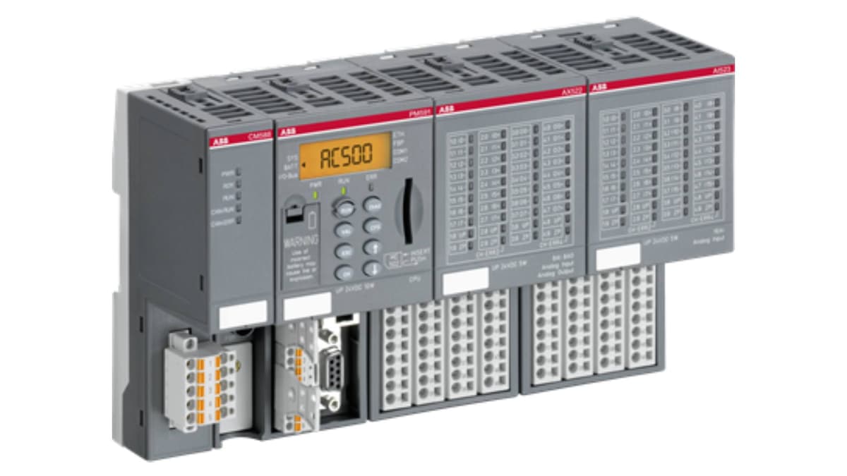 Die SPS-Plattform AC500 von ABB.