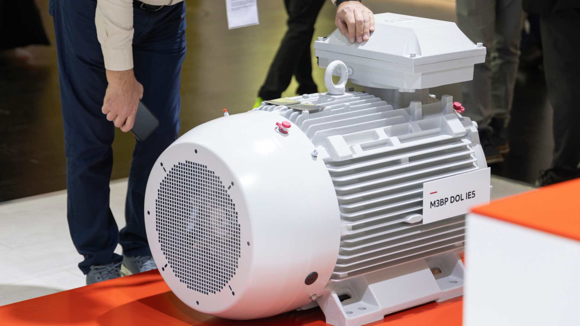 ABB-Motor auf der SPS 2024.