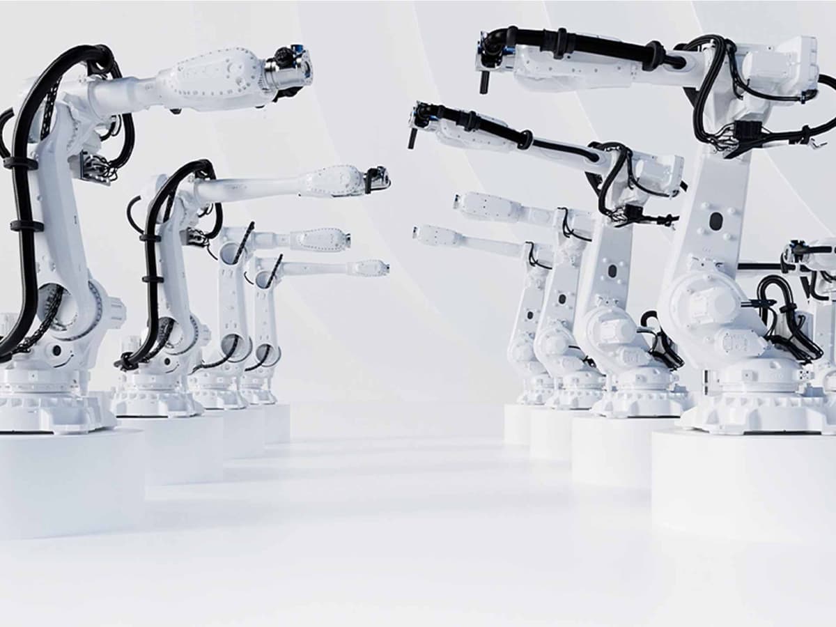 ABB-Roboter, wie der IRB 5710 & der IRB 5720.