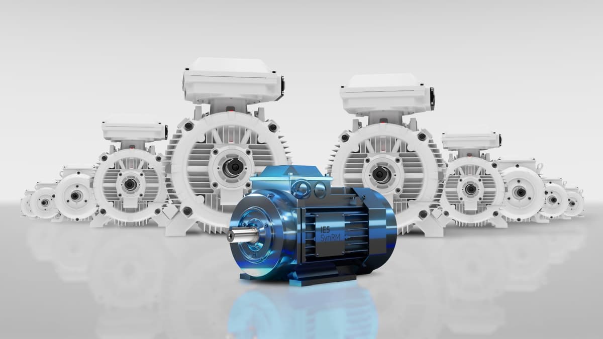 ABB IE 5-Synchronreluktanzmotor (SynRM)