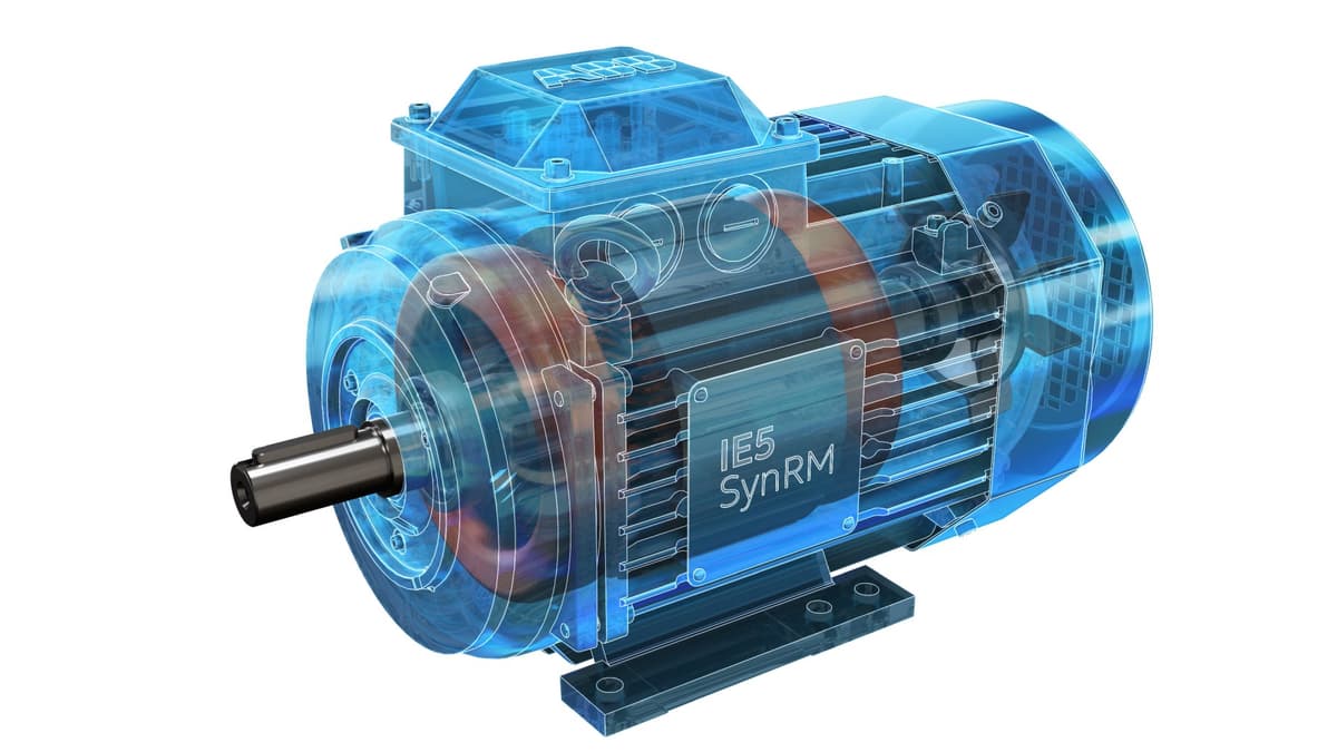 ABB IE 5-Synchronreluktanzmotor (SynRM)